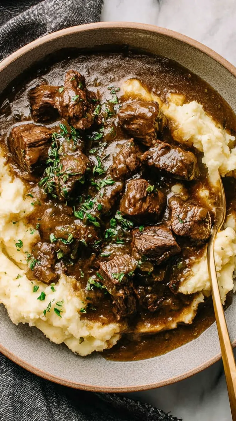 Instant Pot Beef Tips & Gravy: Delicious & Tender