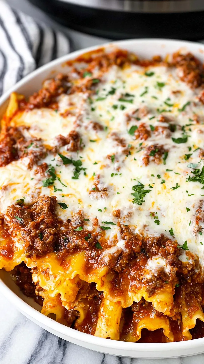 Easiest Crockpot Lasagna Recipe: Hands-Off Comfort Food