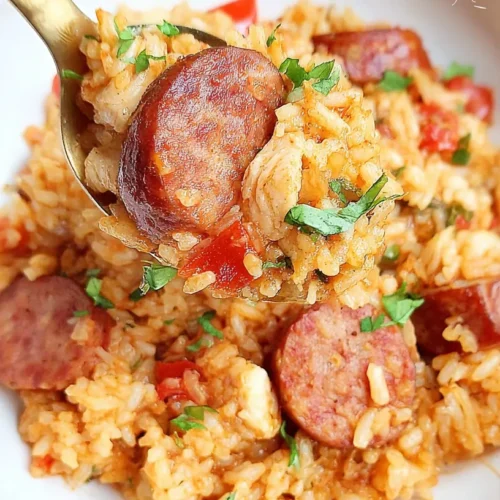 Instant Pot Chicken & Sausage Jambalaya