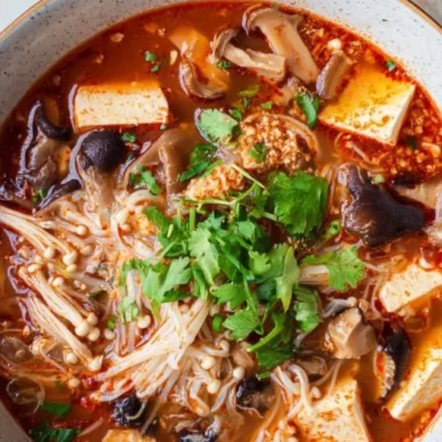 Easy Korean Tofu Soup Recipe (Sundubu Jjigae)