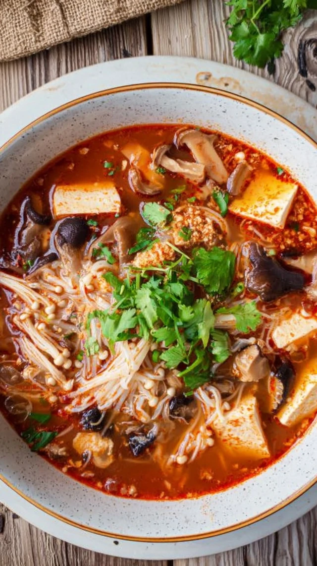 Easy Korean Tofu Soup Recipe (Sundubu Jjigae)