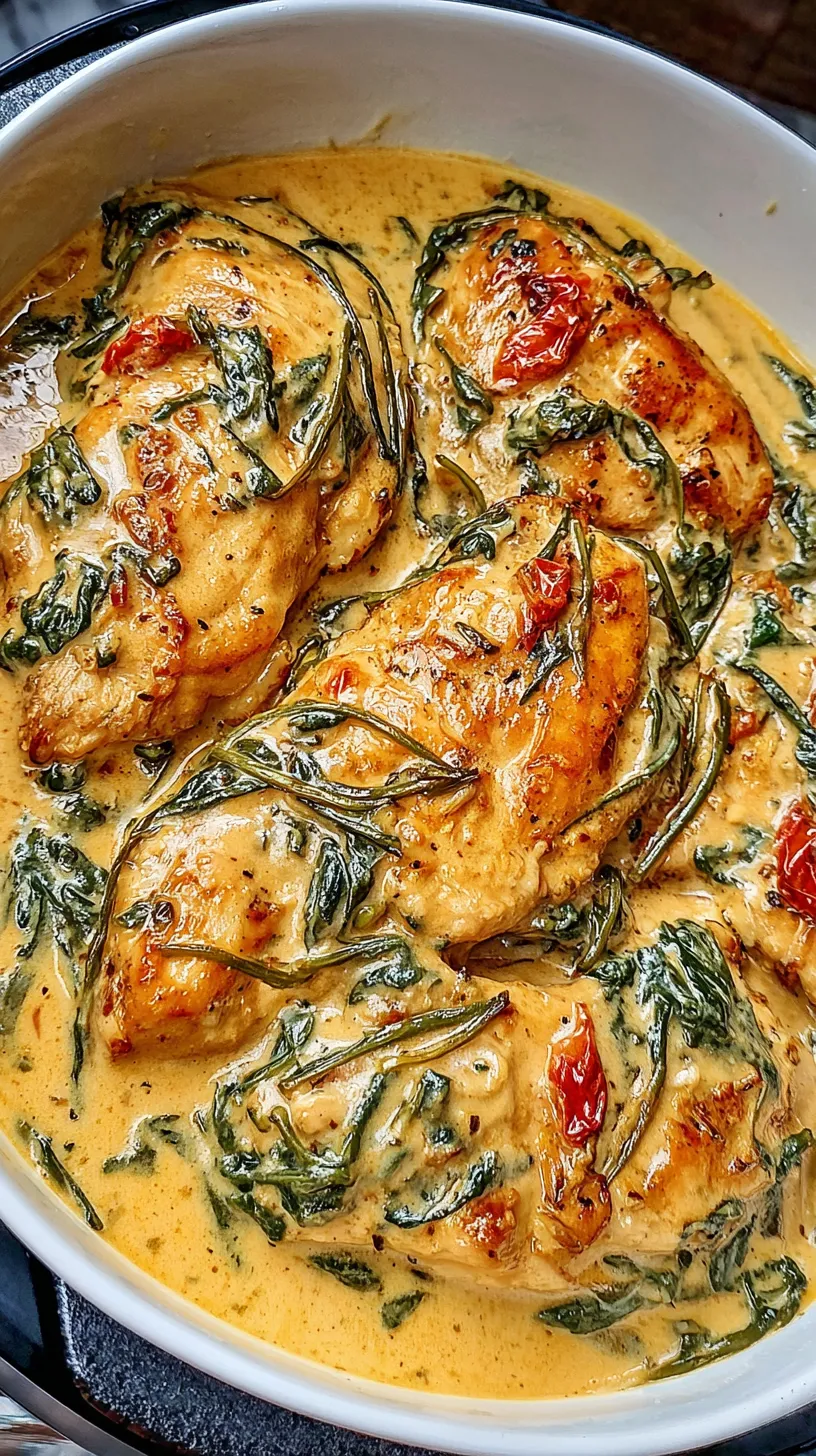 Instant Pot Tuscan Chicken: Quick & Creamy Meal