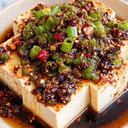 20-Min Cold Tofu with Hoisin Peanut Lime Sauce
