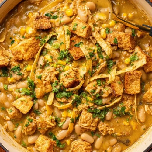 Creamy Vegetarian White Bean Chili