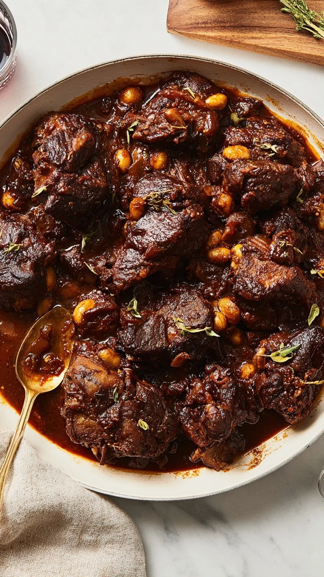 Slow Cooker Jamaican Oxtails Recipe
