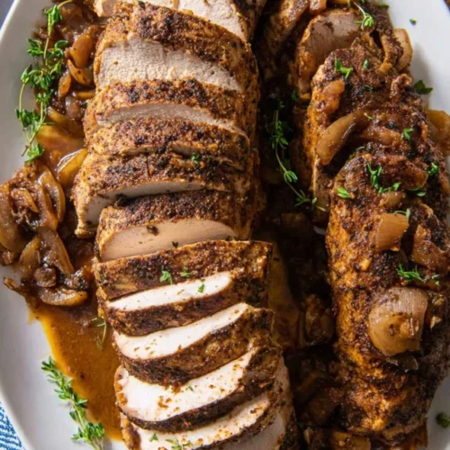 slow cooker pork loin