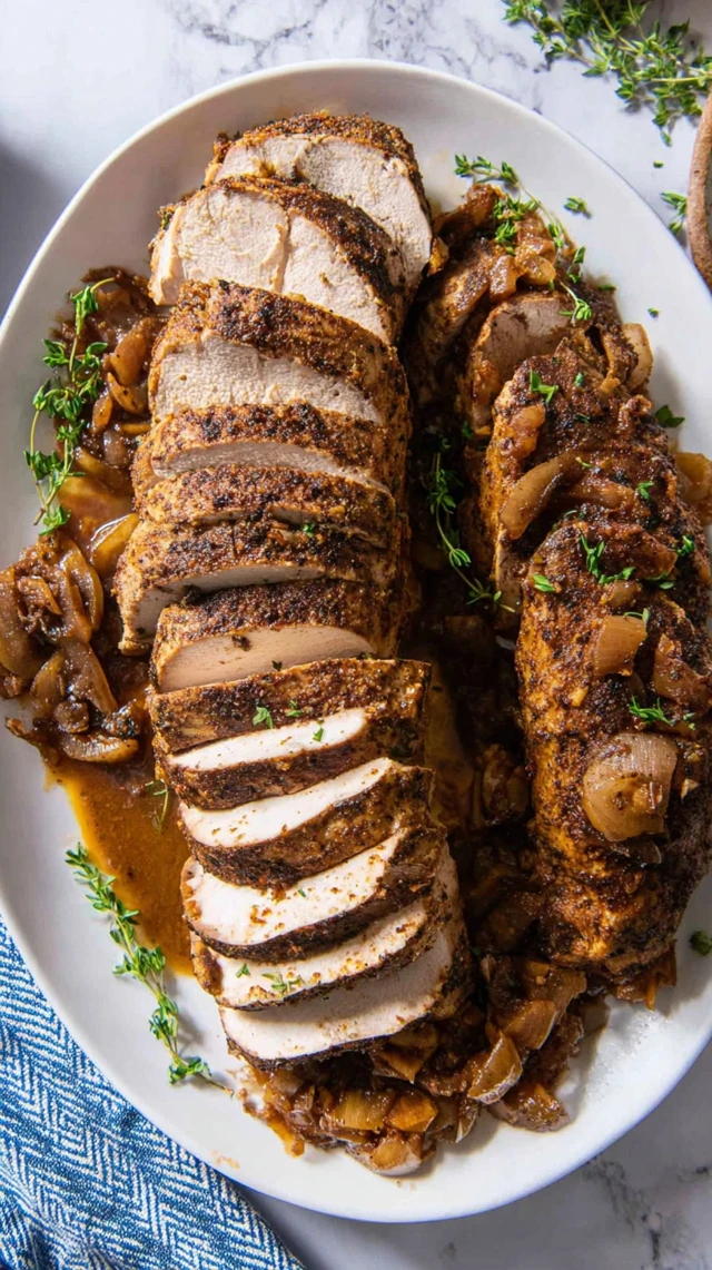 slow cooker pork loin