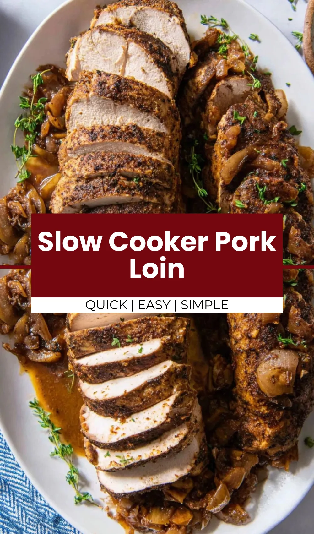 Slow Cooker Pork Loin